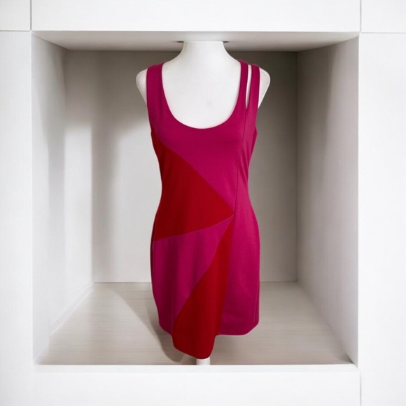 Bar III Dresses & Skirts - Bar III Sleeveless Dress Hot Pink Size L NWT